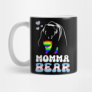 LGBT Mama Momma Bear Gay Pride Proud Momma Nana Trans Mug